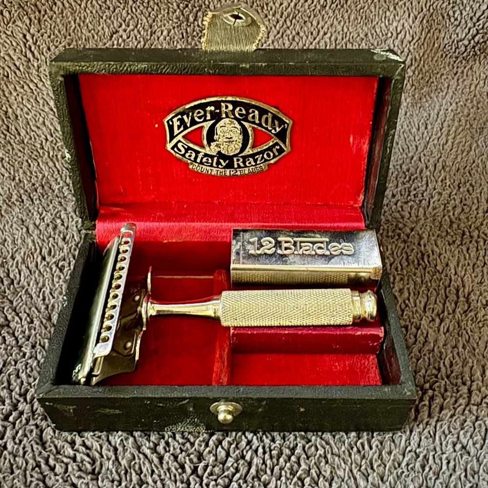 Vintage Ever Ready Safety Razor in original box